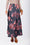 Dakota Skirt (Black Flower) - Skirt - Yakira Bella