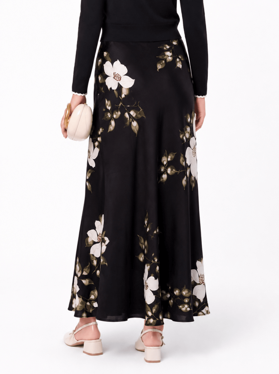 Dakota Skirt (Black Green) - Skirt - Yakira Bella