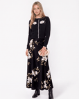 Dakota Skirt (Black Green) - Skirt - Yakira Bella