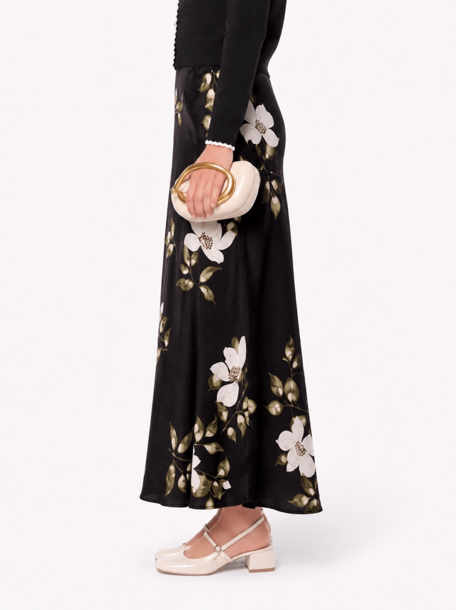 Dakota Skirt (Black Green) - Skirt - Yakira Bella