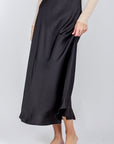 DAKOTA SKIRT (BLACK SOLID) - Skirt - Yakira Bella