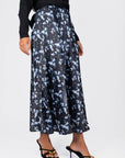 Dakota Skirt (Black/Blue) - Skirt - Yakira Bella