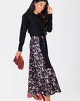 Dakota Skirt (Black/Red) - Skirt - Yakira Bella
