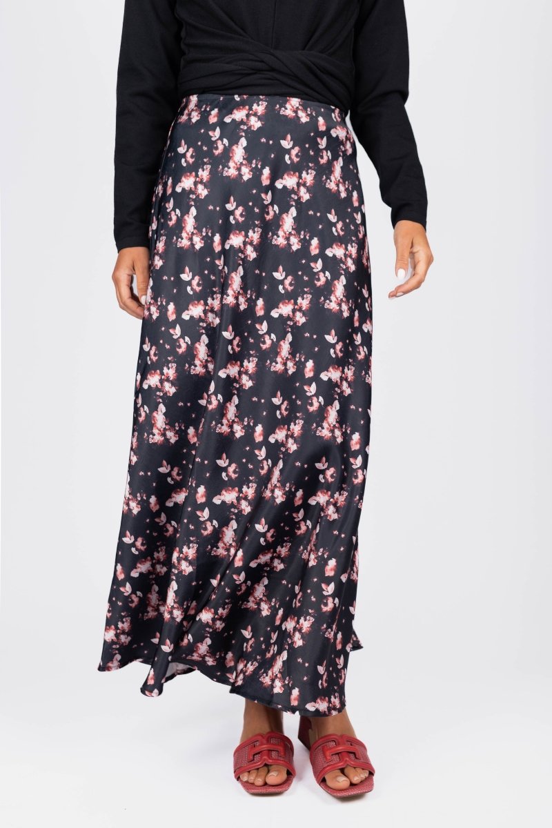 Dakota Skirt (Black/Red) - Skirt - Yakira Bella