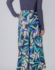 DAKOTA SKIRT (BLUE PATTERN/PINK) - Skirt - Yakira Bella