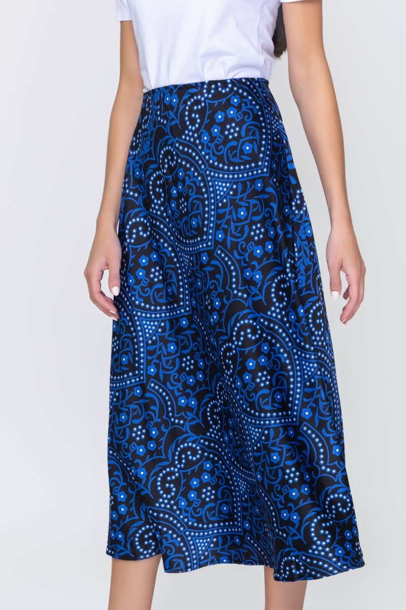 DAKOTA SKIRT (BLUE) - Skirt - Yakira Bella