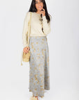 Dakota Skirt (Blue/Grey) - Skirt - Yakira Bella