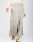 Dakota Skirt (Blue/Grey) - Skirt - Yakira Bella