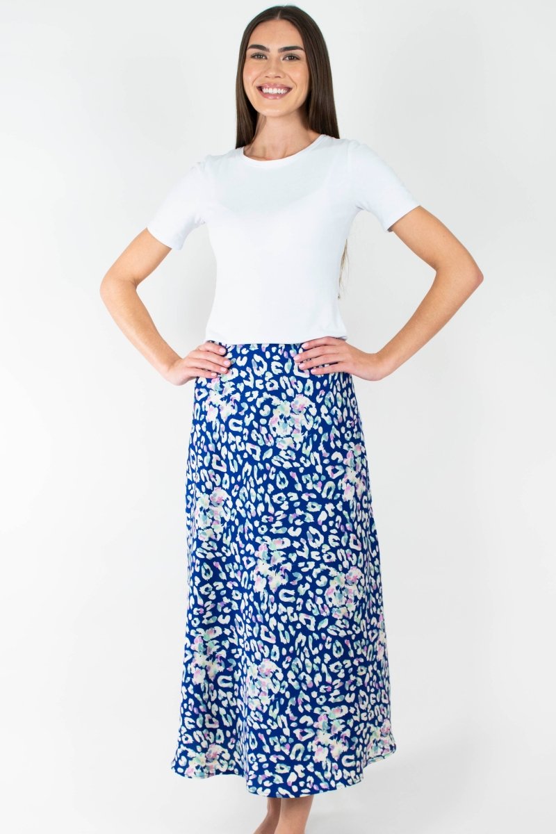 DAKOTA SKIRT (BLUE/PURPLE) - Skirt - Yakira Bella