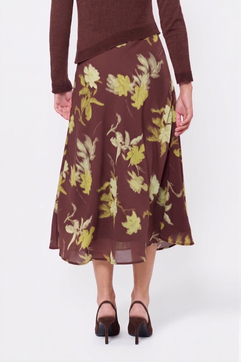 Dakota Skirt (Brown Ground) - Skirt - Yakira Bella