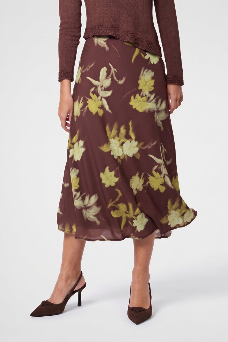 Dakota Skirt (Brown Ground) - Skirt - Yakira Bella