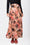 Dakota Skirt (Burgundy/Brown) - Skirt - Yakira Bella