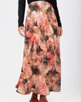 Dakota Skirt (Burgundy/Brown) - Skirt - Yakira Bella