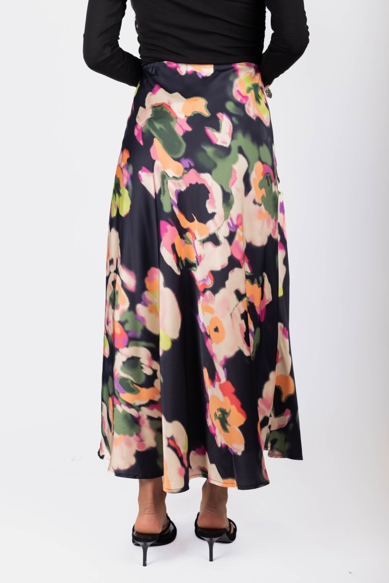 Dakota Skirt (Green Multi) - Skirt - Yakira Bella