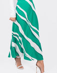 DAKOTA SKIRT (GREEN/DARK GREEN) - Skirt - Yakira Bella