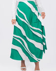 DAKOTA SKIRT (GREEN/DARK GREEN) - Skirt - Yakira Bella