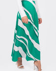 DAKOTA SKIRT (GREEN/DARK GREEN) - Skirt - Yakira Bella