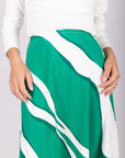 DAKOTA SKIRT (GREEN/DARK GREEN) - Skirt - Yakira Bella