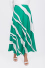 DAKOTA SKIRT (GREEN/DARK GREEN) - Skirt - Yakira Bella