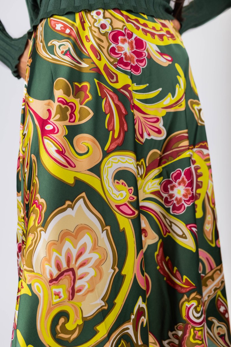 Dakota Skirt (Green/Ground) - Skirt - Yakira Bella