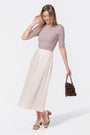 Dakota Skirt (Ivory Solid) - Skirt - Yakira Bella