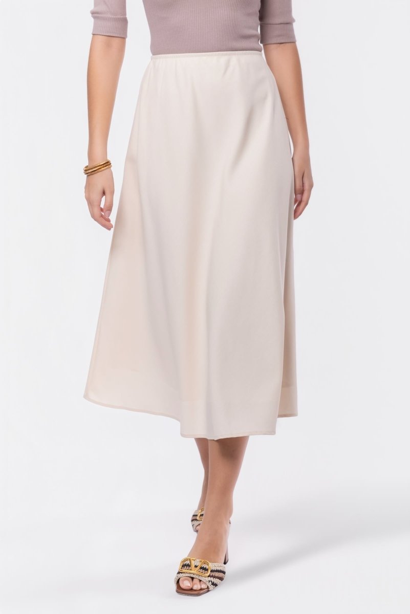 Dakota Skirt (Ivory Solid) - Skirt - Yakira Bella
