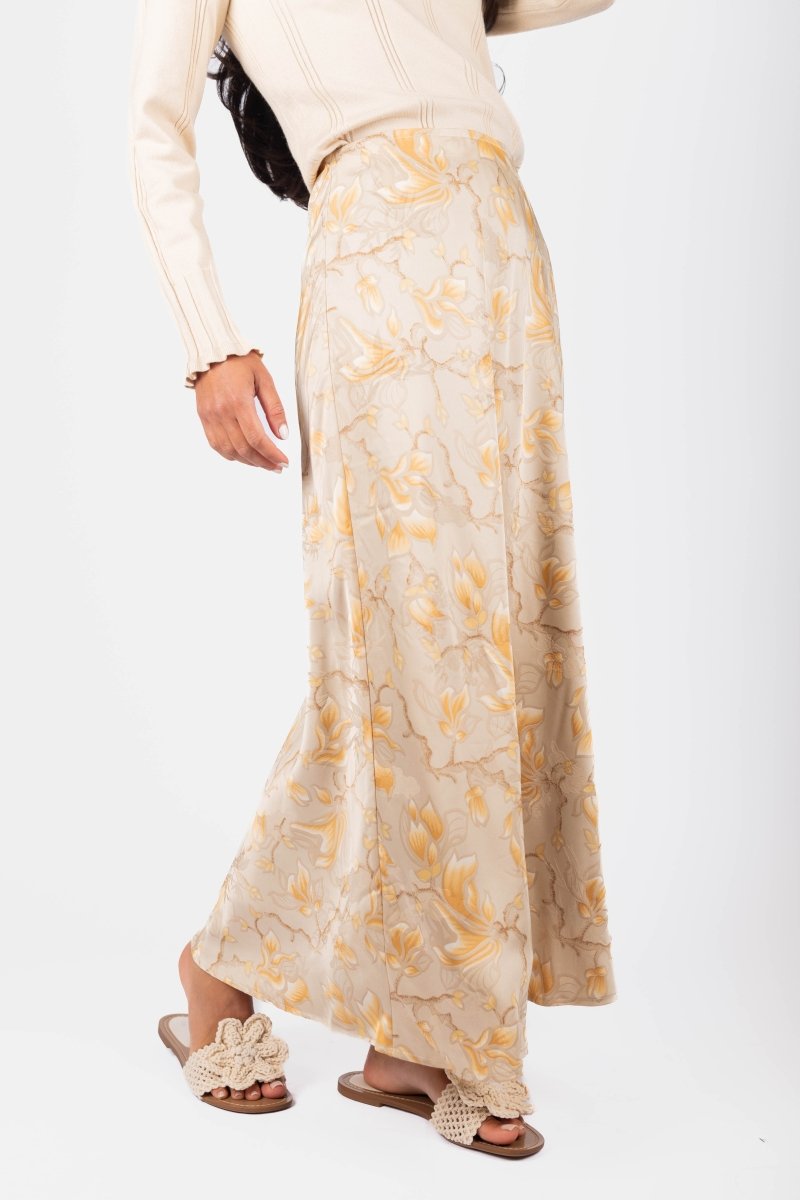 Dakota Skirt (Khaki Brown) - Skirt - Yakira Bella