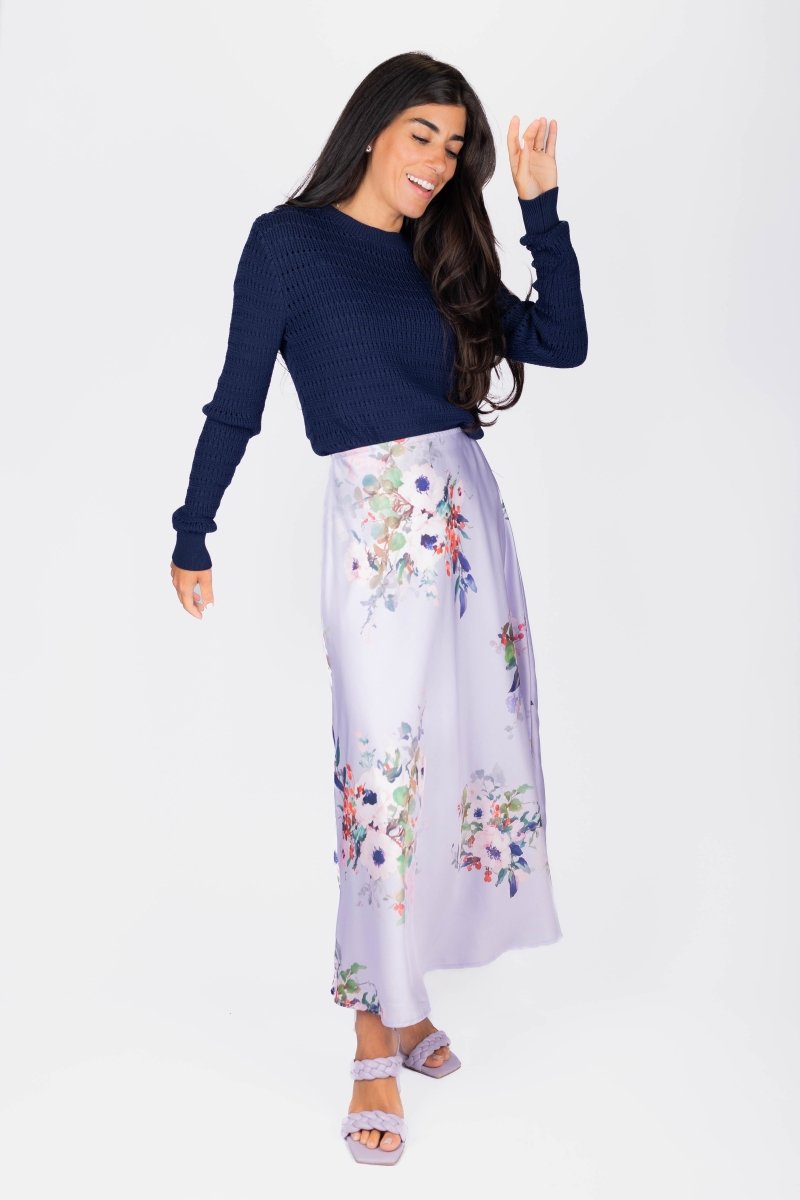 Dakota Skirt (Lavender) - Skirt - Yakira Bella