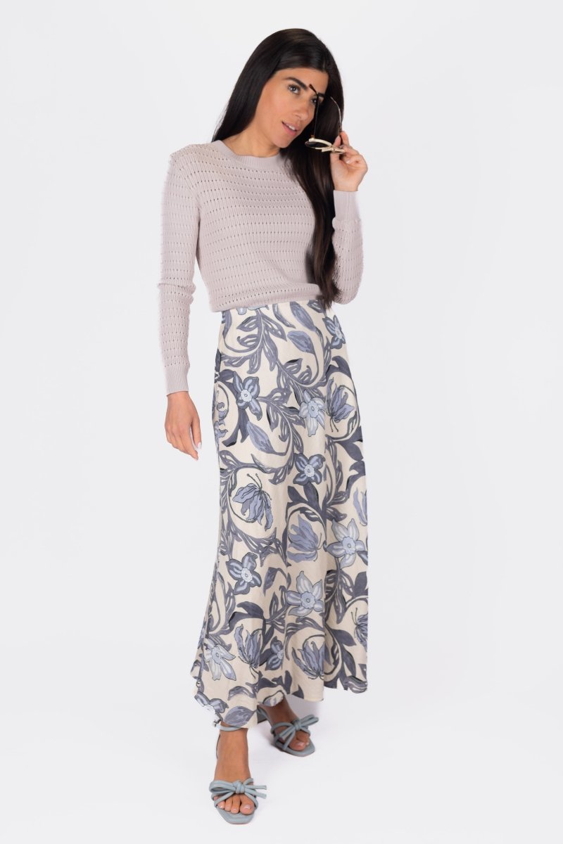 DAKOTA SKIRT (LIGHT PURPLE) - Skirt - Yakira Bella