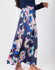 Dakota Skirt (Navy/Multi) - Skirt - Yakira Bella