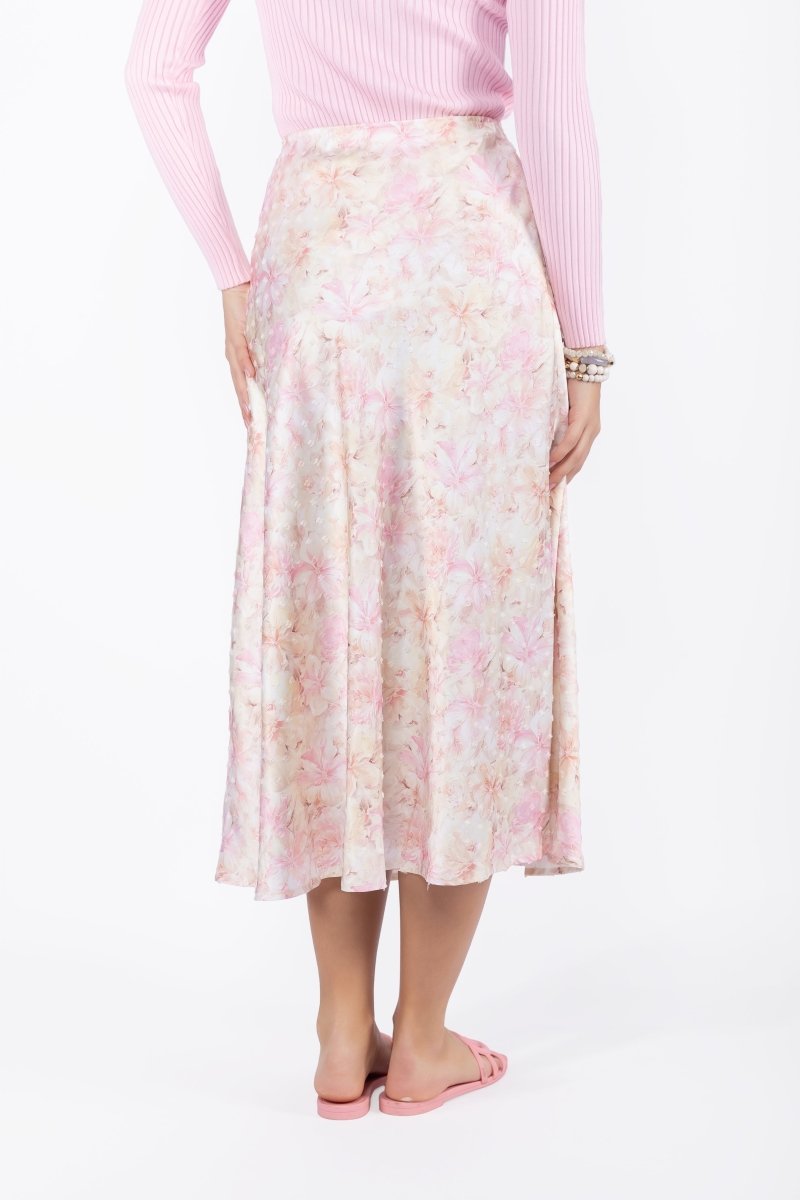 Dakota Skirt (Peach/Pink) - Skirt - Yakira Bella