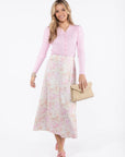 Dakota Skirt (Peach/Pink) - Skirt - Yakira Bella