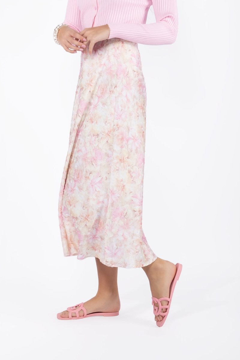 Dakota Skirt (Peach/Pink) - Skirt - Yakira Bella