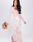 DAKOTA SKIRT (PINK FLOWER) - Skirt - Yakira Bella