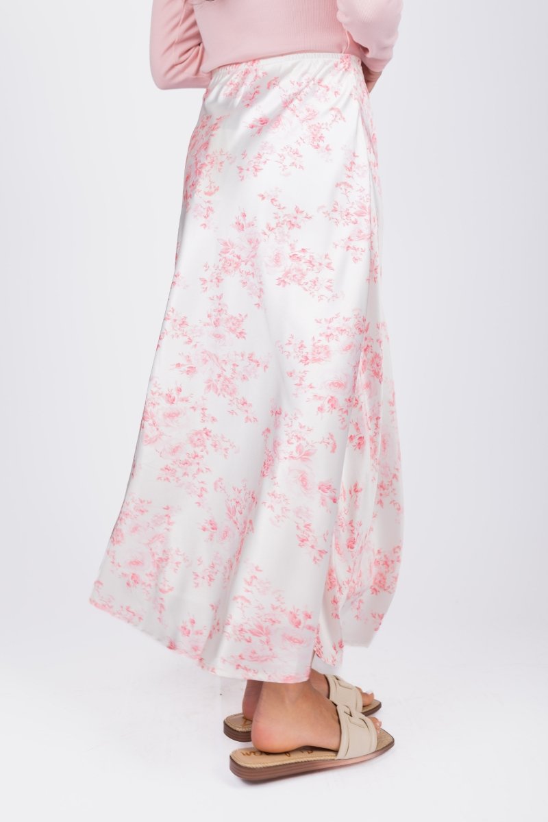 DAKOTA SKIRT (PINK FLOWER) - Skirt - Yakira Bella