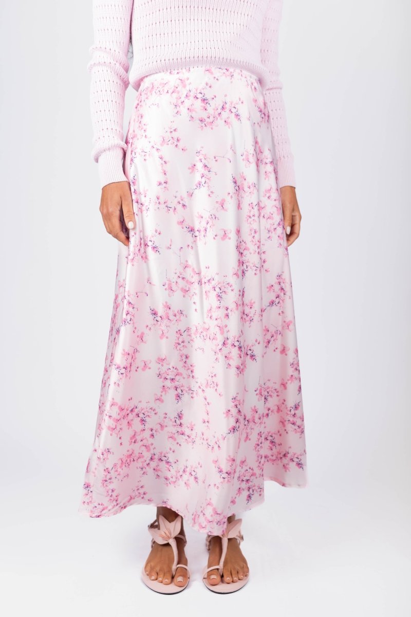 Dakota Skirt (Pink Pattern) - Skirt - Yakira Bella