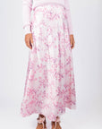 Dakota Skirt (Pink Pattern) - Skirt - Yakira Bella