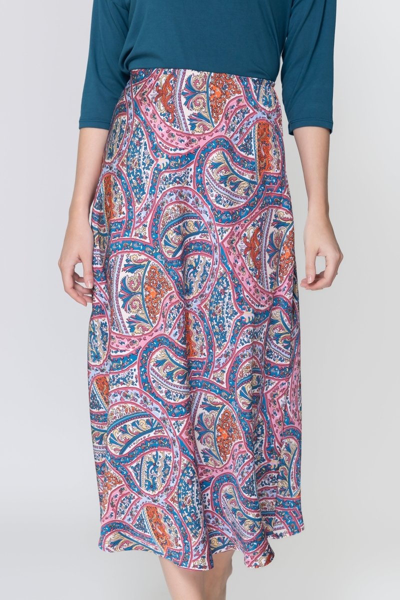 DAKOTA SKIRT (PINK/BLUE) - Skirt - Yakira Bella