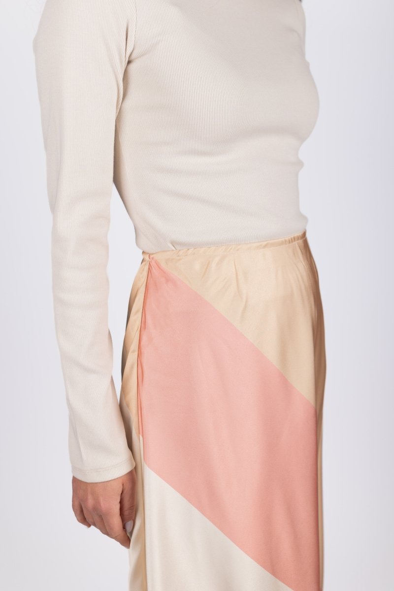 DAKOTA SKIRT (PINK/IVORY) - Skirt - Yakira Bella