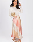 DAKOTA SKIRT (PINK/IVORY) - Skirt - Yakira Bella