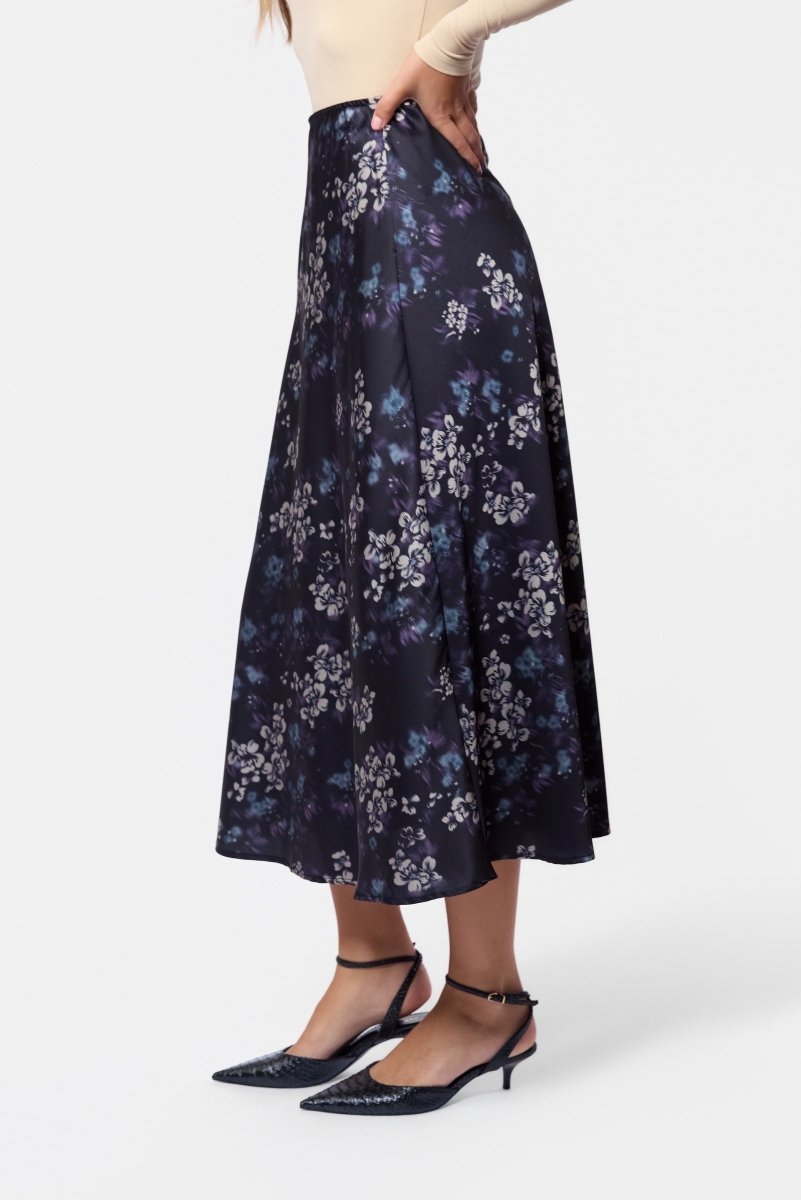Dakota Skirt (Purple Ivory) - Skirt - Yakira Bella