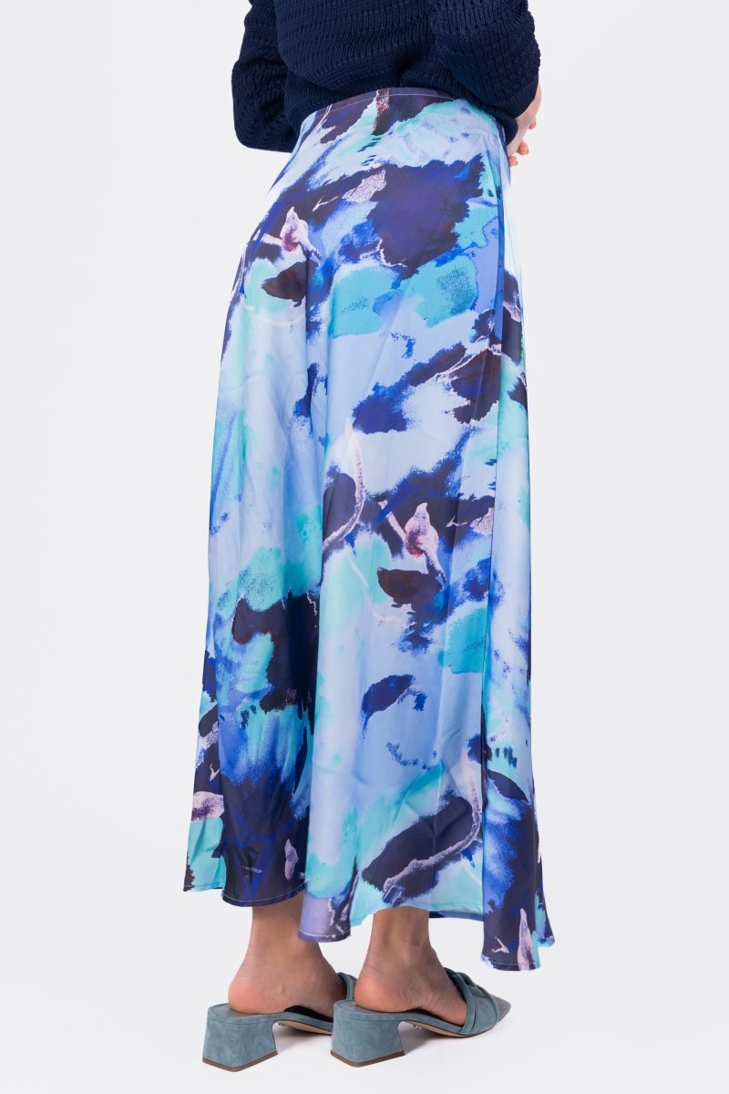 DAKOTA SKIRT (PURPLE PATTERN) - Skirt - Yakira Bella