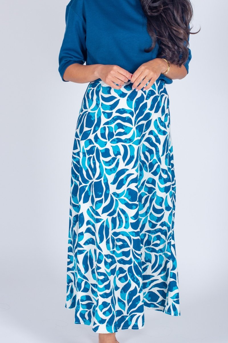 DAKOTA SKIRT (TEAL) - Skirt - Yakira Bella