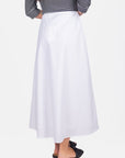 DAKOTA SKIRT (WHITE SOLID) - Skirt - Yakira Bella