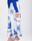 DAKOTA SKIRT (WHITE/BLUE) - Skirt - Yakira Bella