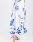 DAKOTA SKIRT (WHITE/BLUE) - Skirt - Yakira Bella