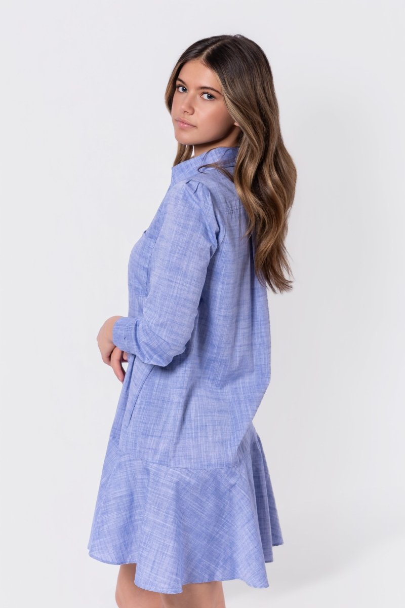 Dana Dress (Blue) - Dress - Yakira Bella