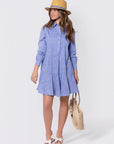 Dana Dress (Blue) - Dress - Yakira Bella