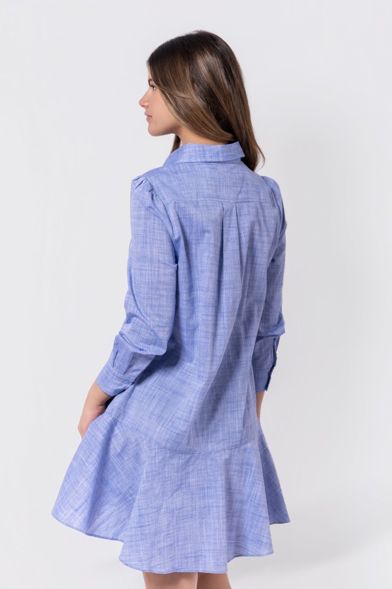 Dana Dress (Blue) - Dress - Yakira Bella