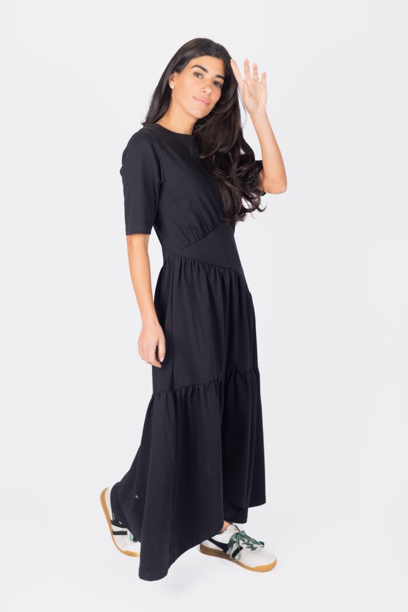 DANIELLA DRESS (BLACK) - Dress - Yakira Bella